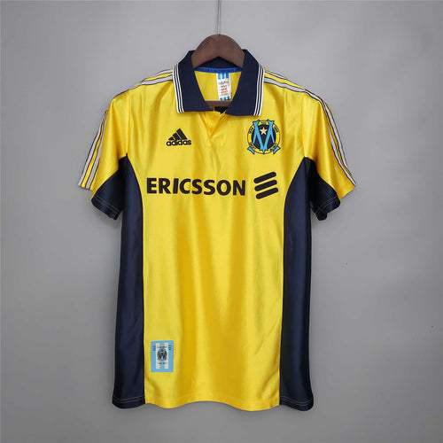 Marseille Maillot Extérieur Yellow 1998/99