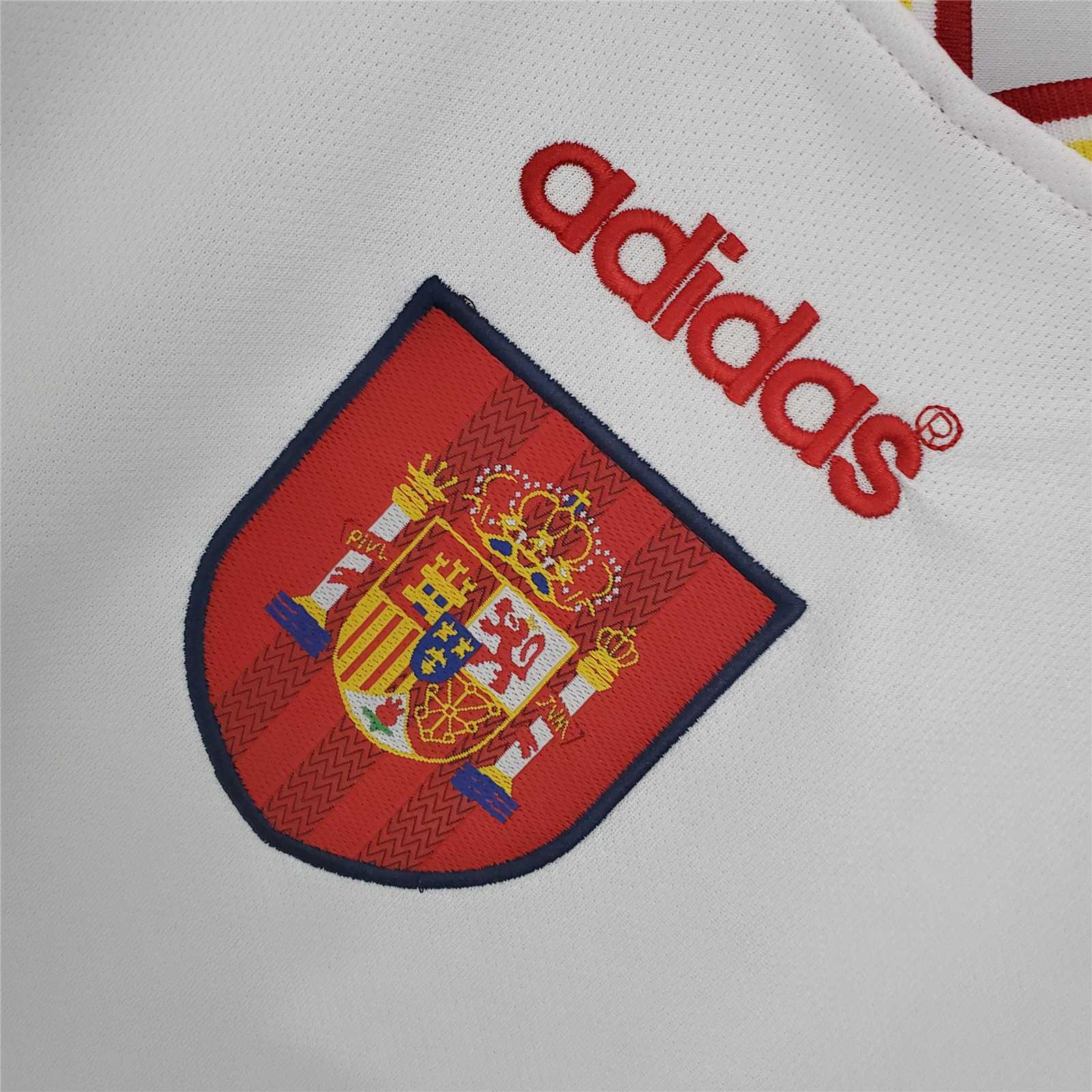 Espagne Maillot Extérieur 1996 – vue 4