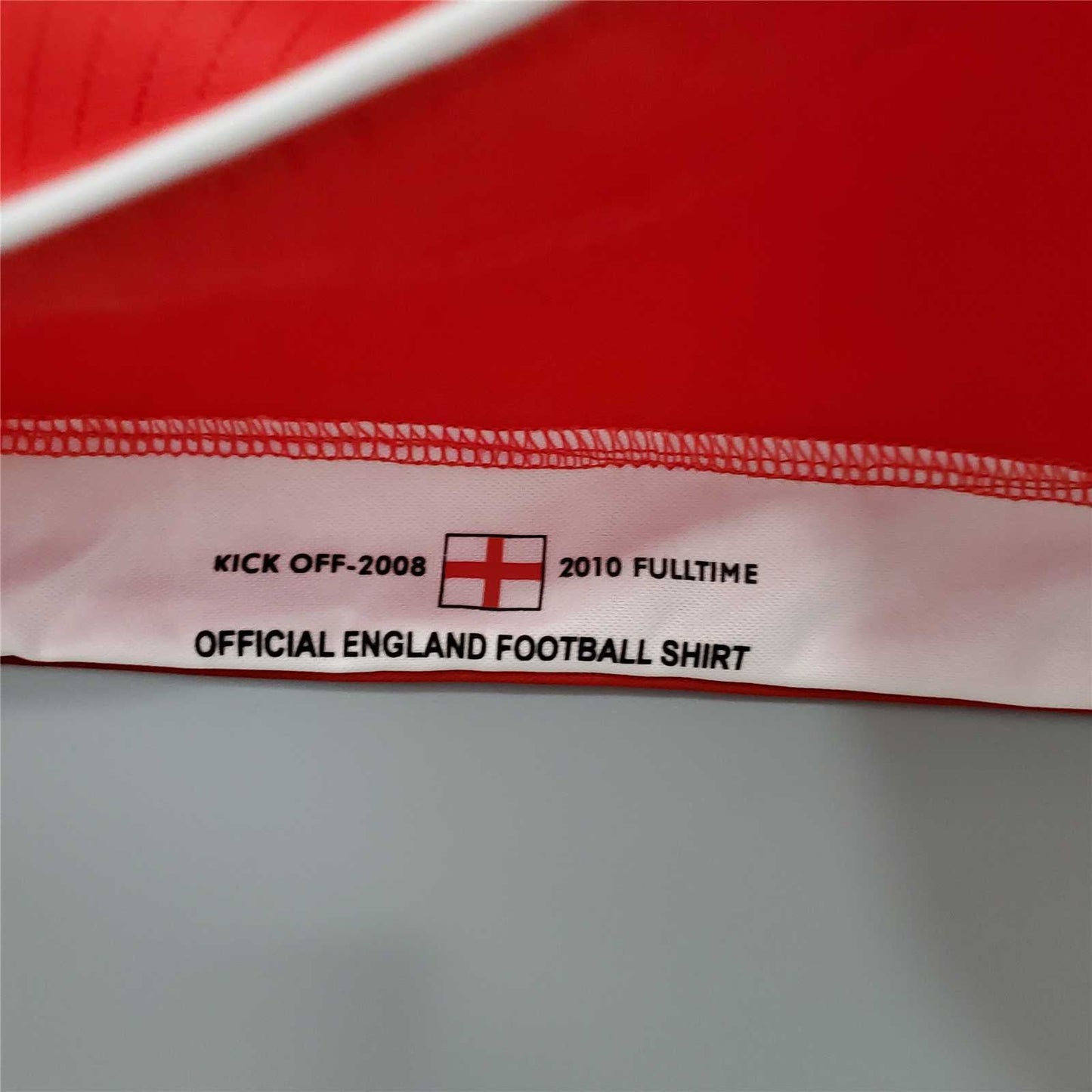 Angleterre Maillot Extérieur 2008 – vue 5