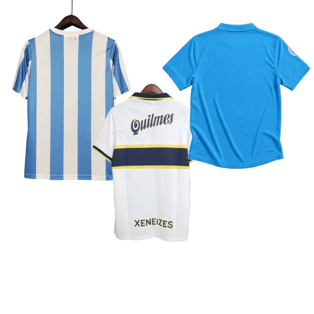 Argentine 1986 + Boca J. 1997 + Napoli 1988 – vue 2