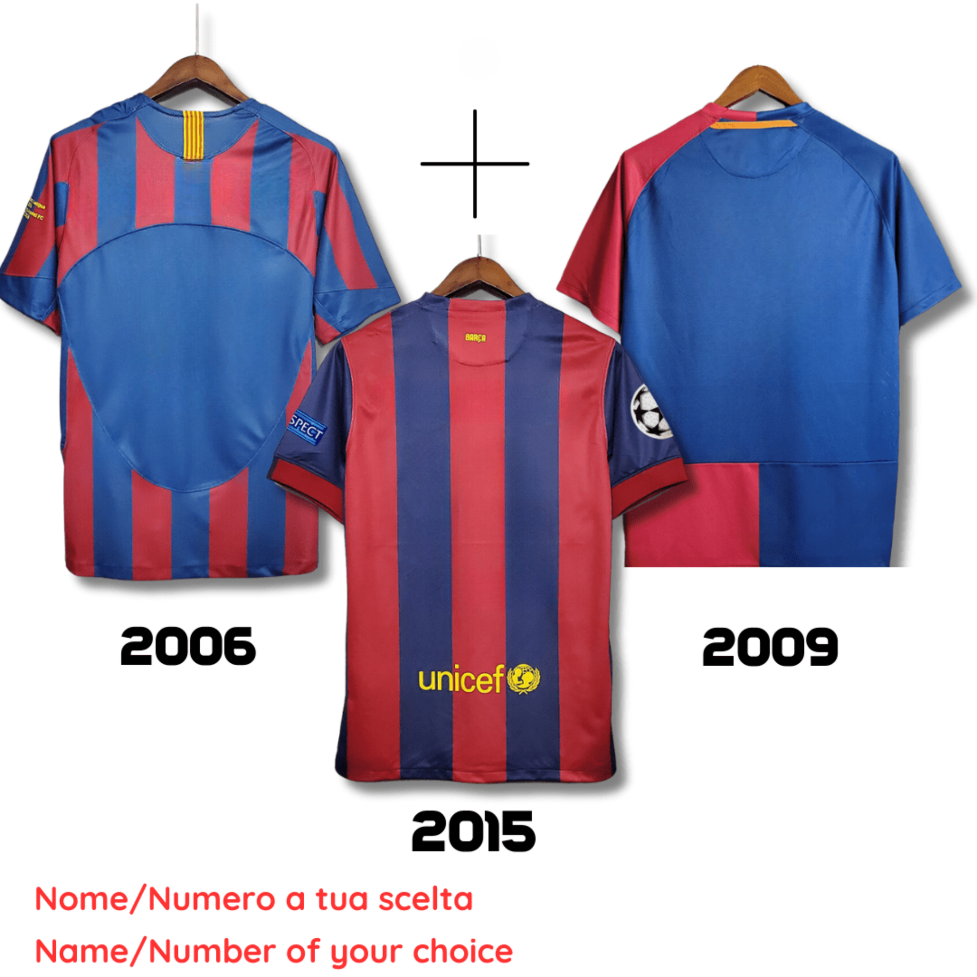 Barcelone 2006 + Barcelone 2009 + Barcelone 2015 – vue 2