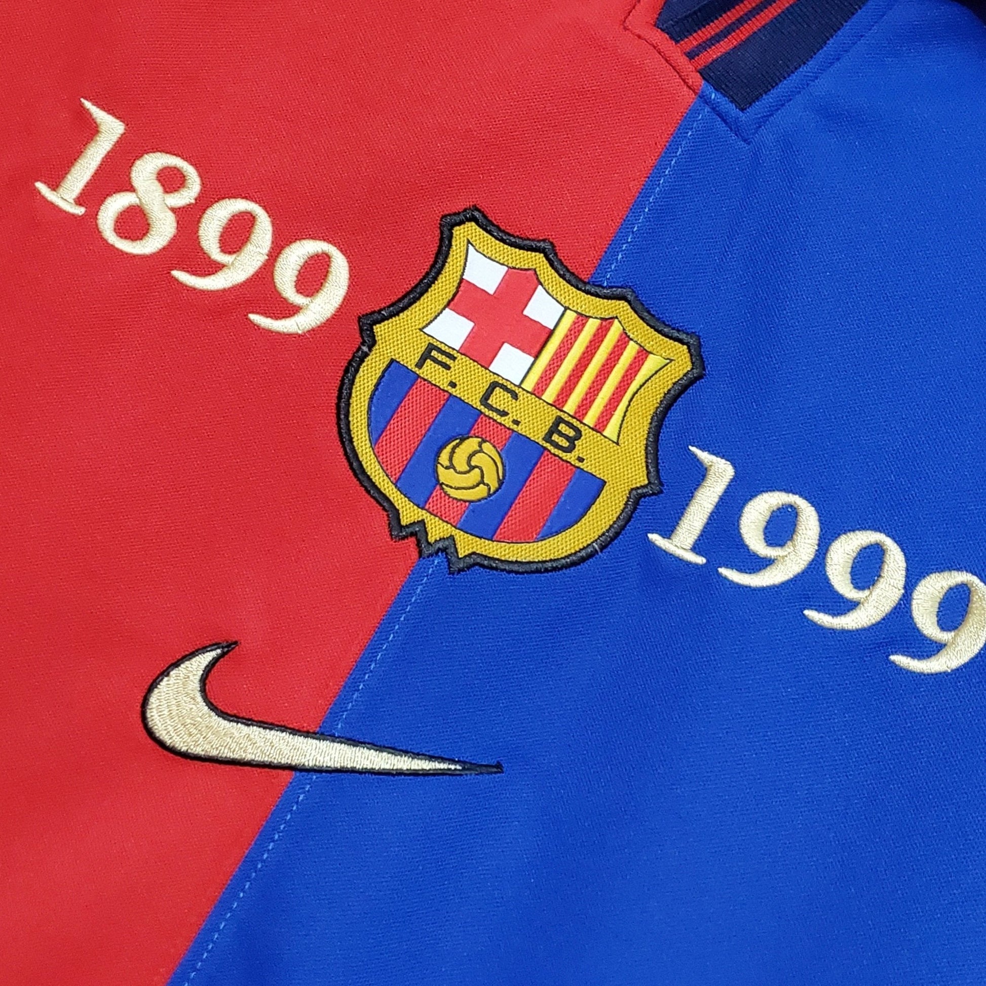 Barcelone Maillot Domicile 100th Anniversary – vue 5