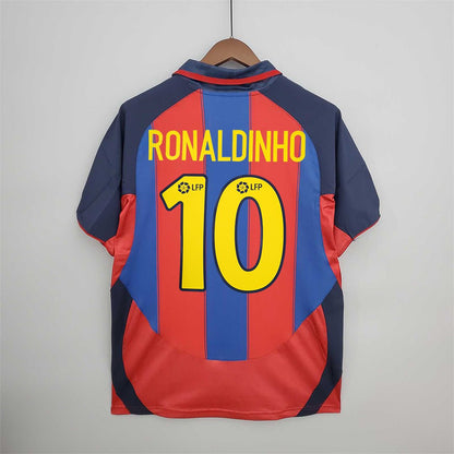 Maillot Ronaldinho Barcelone Domicile 2003/04