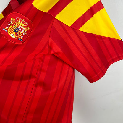 Espagne Maillot Domicile 1992 – vue 3