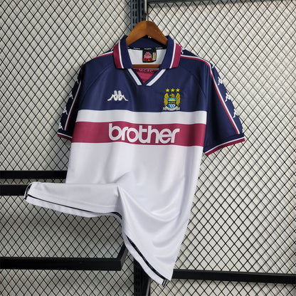 Manchester City Maillot Extérieur 1997/98 – vue 4
