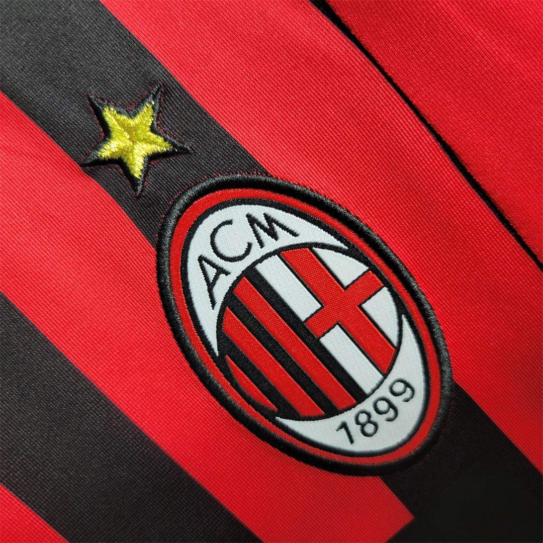 Milan Maillot Domicile Manches Longues 2007/08 – vue 4