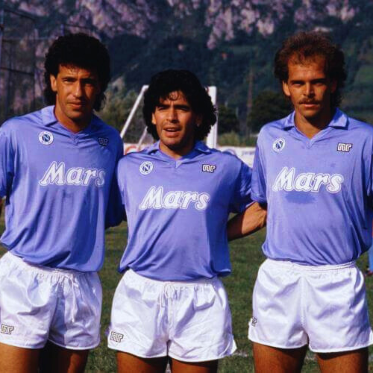 Napoli Maillot Domicile 1988/89 – vue 3