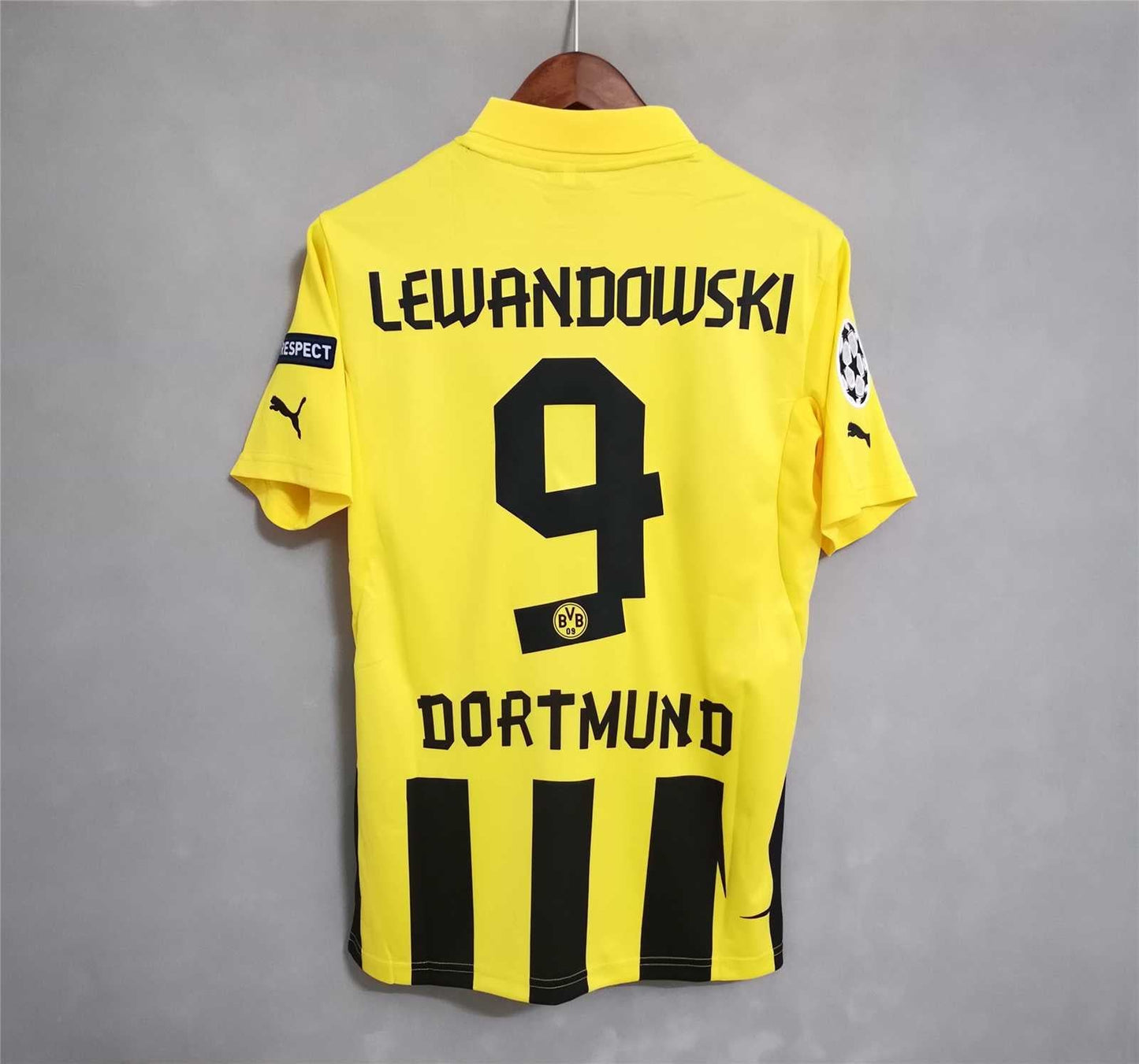 Borussia Dortmund Maillot Domicile 2012/13 Finale LdC – vue 2