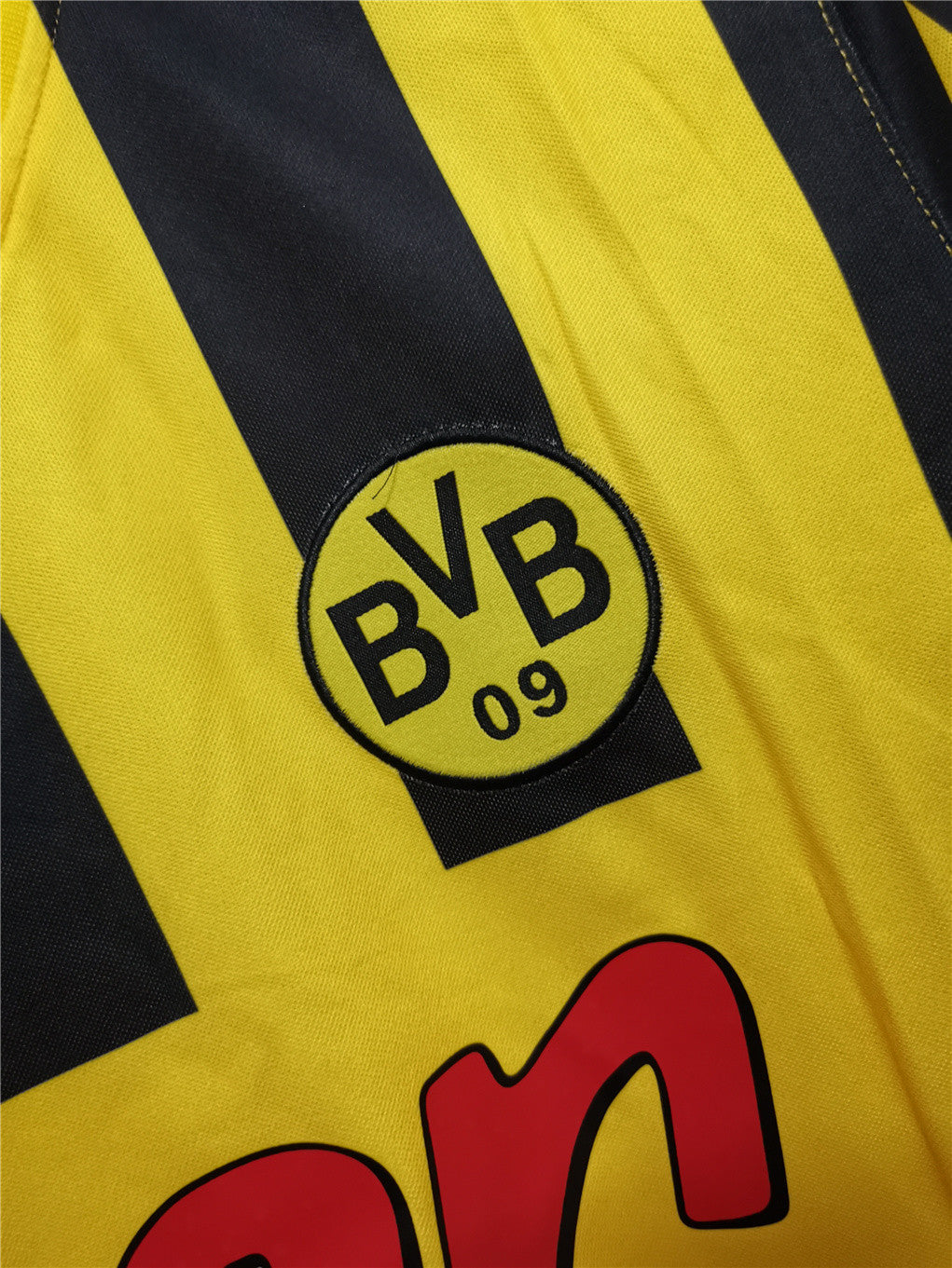 Borussia Dortmund Maillot Domicile Yellow 2001/02 – vue 3