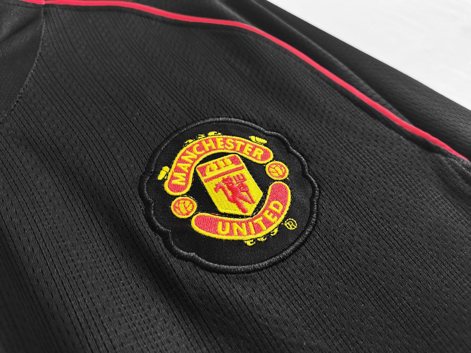 Man. United Maillot Extérieur Premier League Manches Longues 2007/08 – vue 6