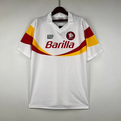 Roma Maillot Extérieur White 1990/91