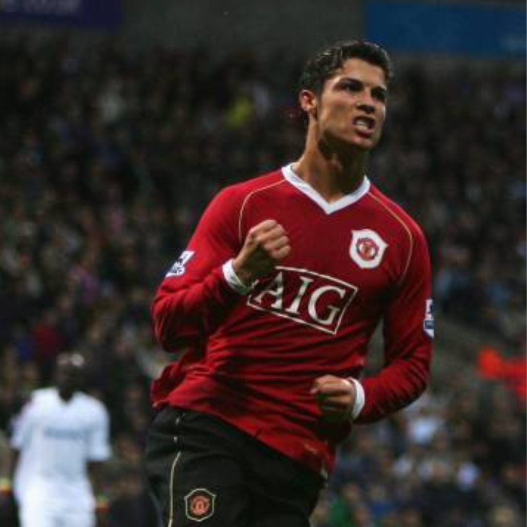 Man. United Maillot Domicile Premier League Manches Longues 2006/07 – vue 3