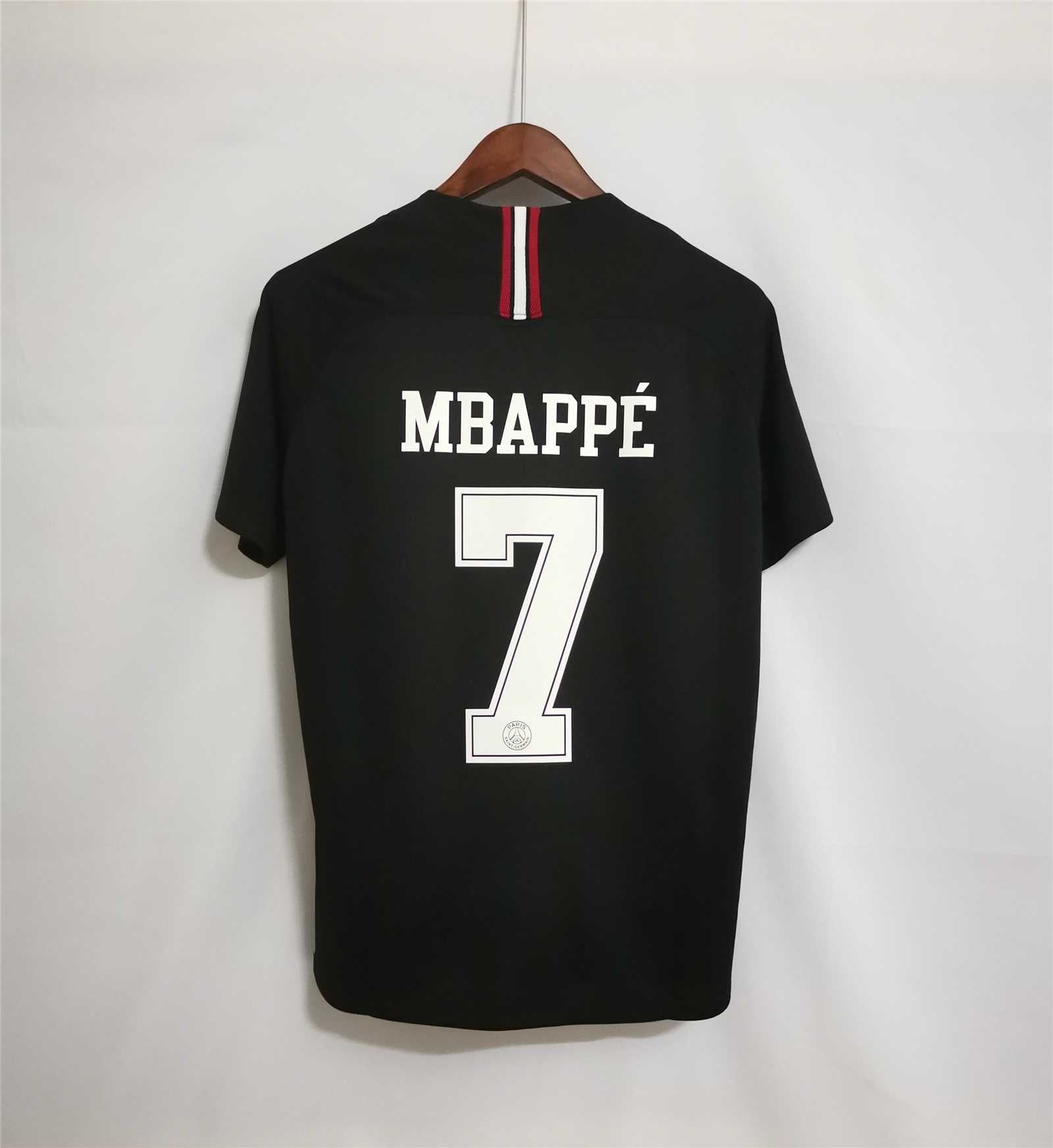 PSG Maillot Jordan Black 2018/19 – vue 6