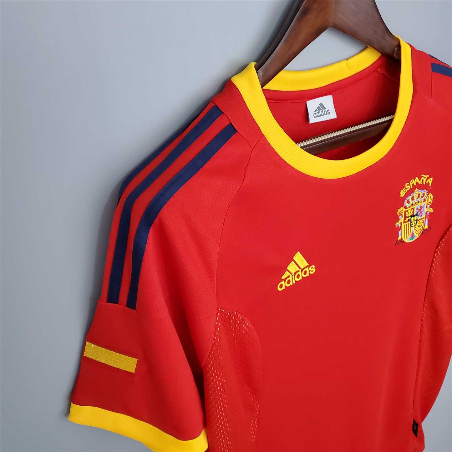 Espagne Maillot Domicile 2002 – vue 3