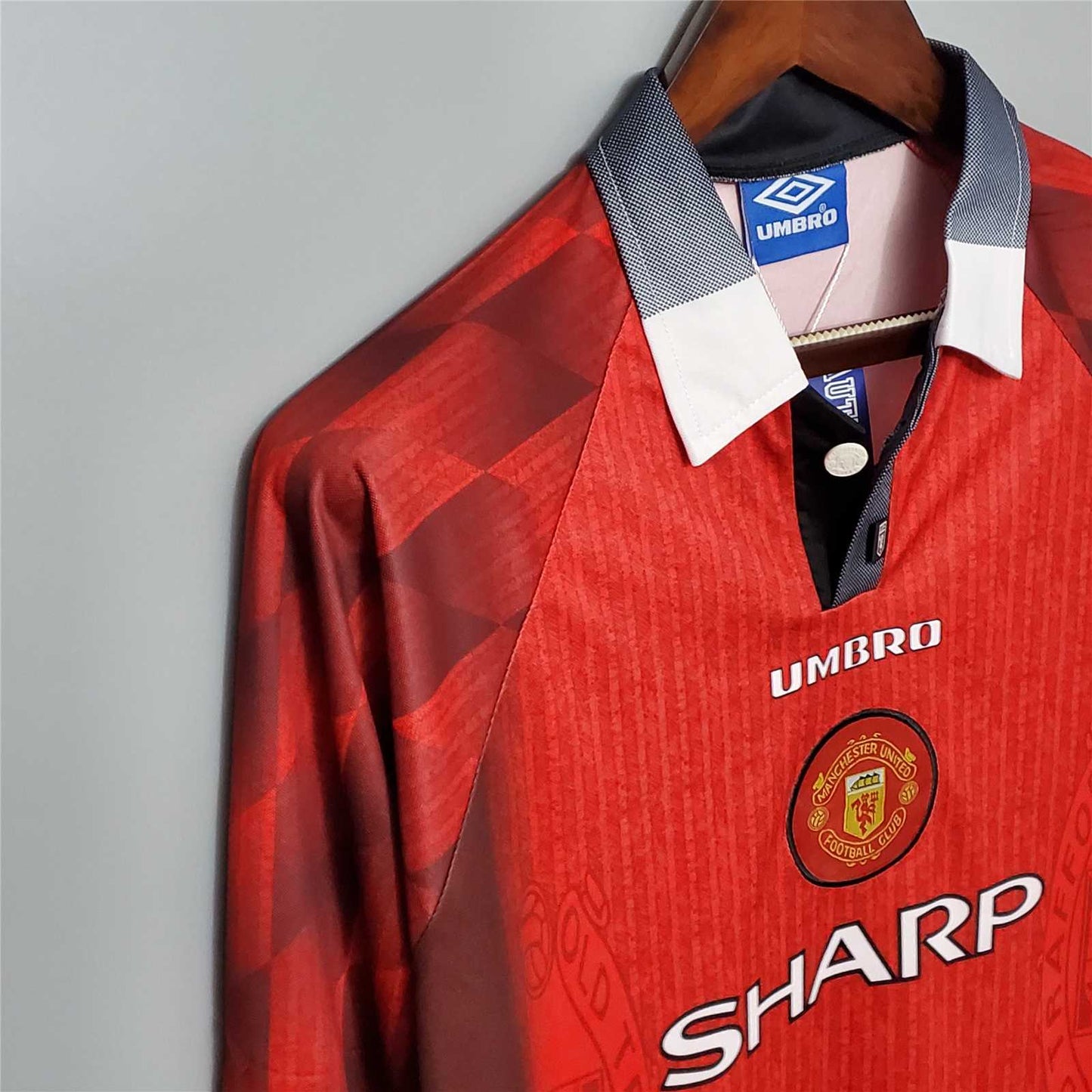 Man. United Maillot Domicile Manches Longues 1996/1997 – vue 5