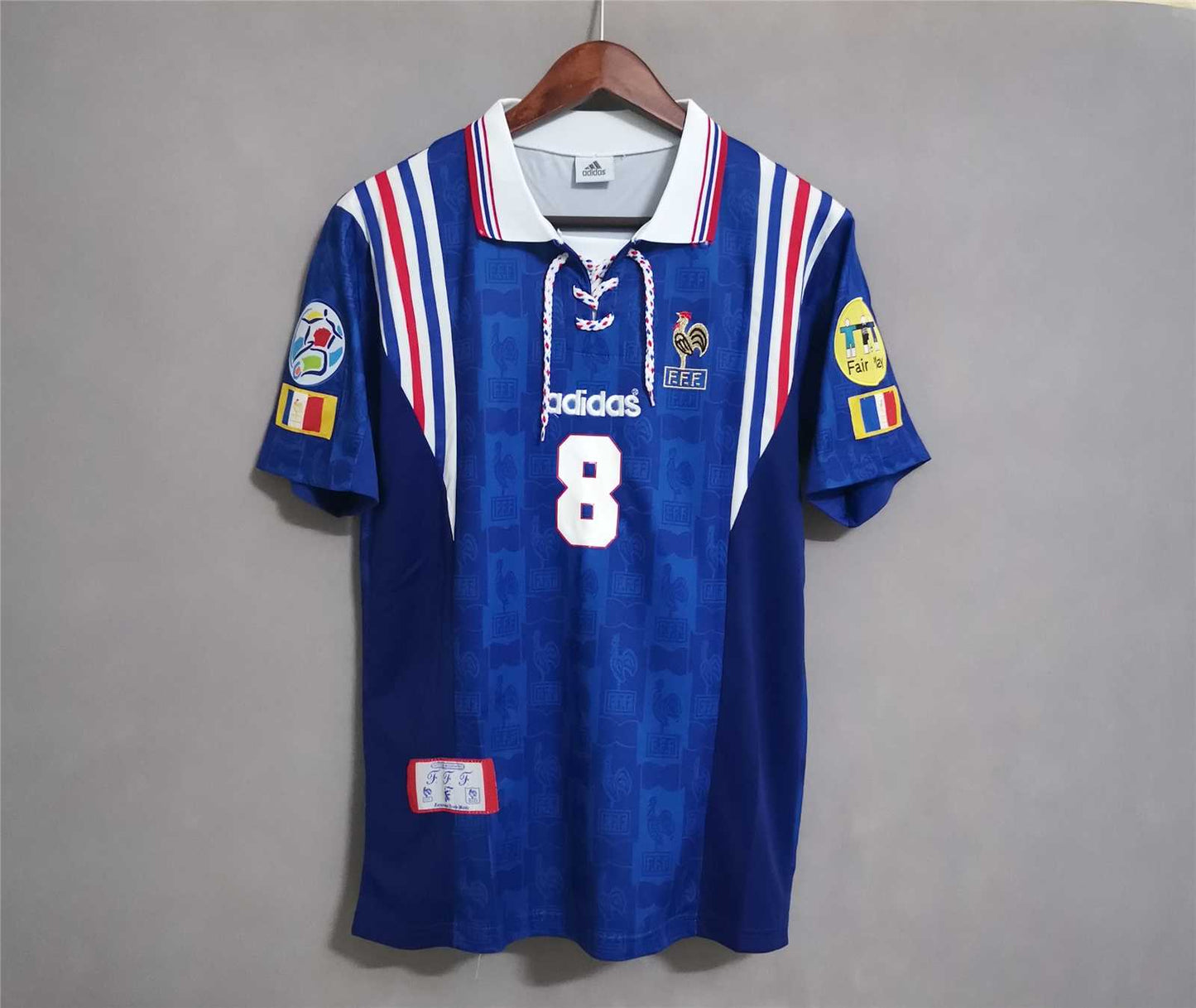 France Maillot Domicile 1996 – vue 6