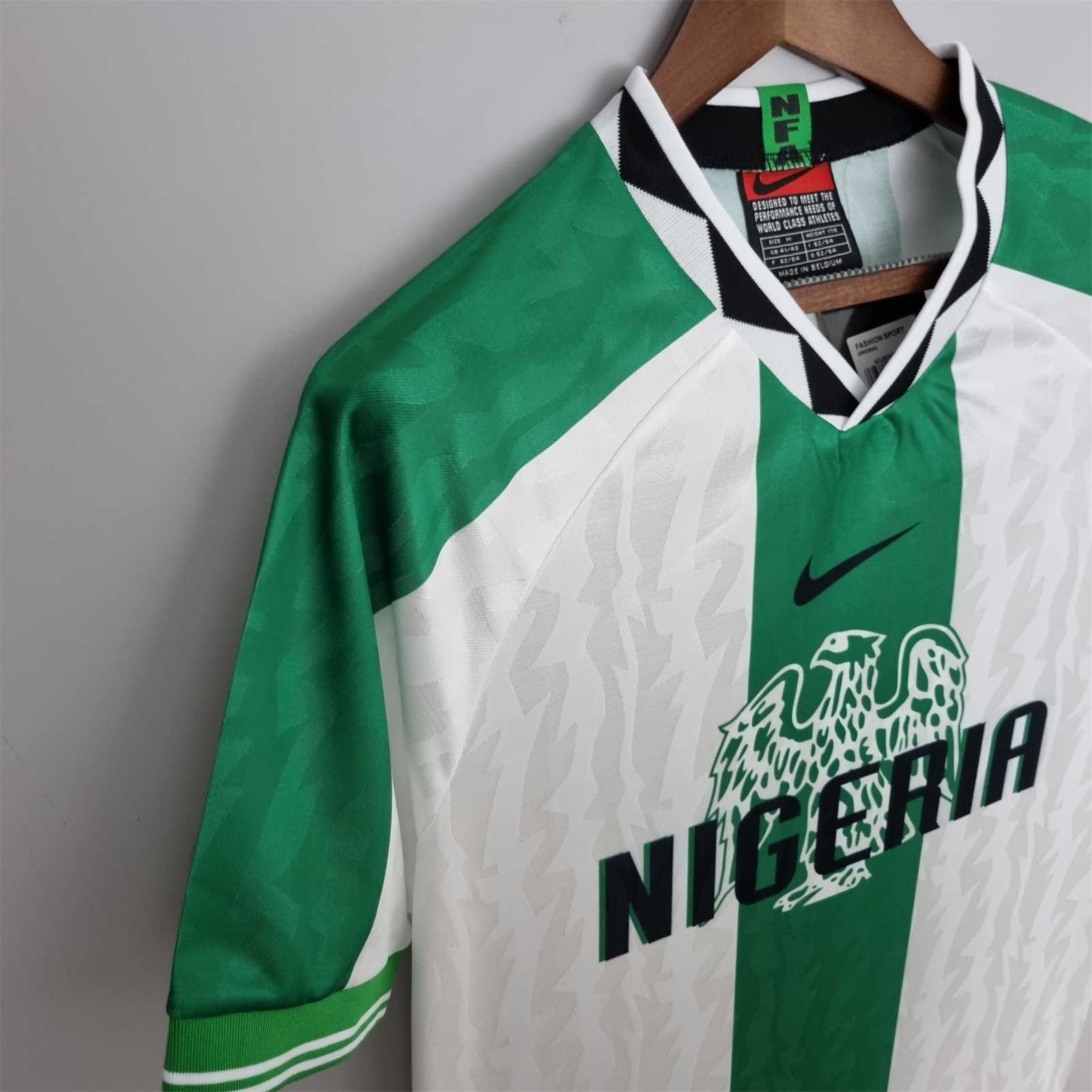 Nigéria Maillot Extérieur 1996 – vue 5