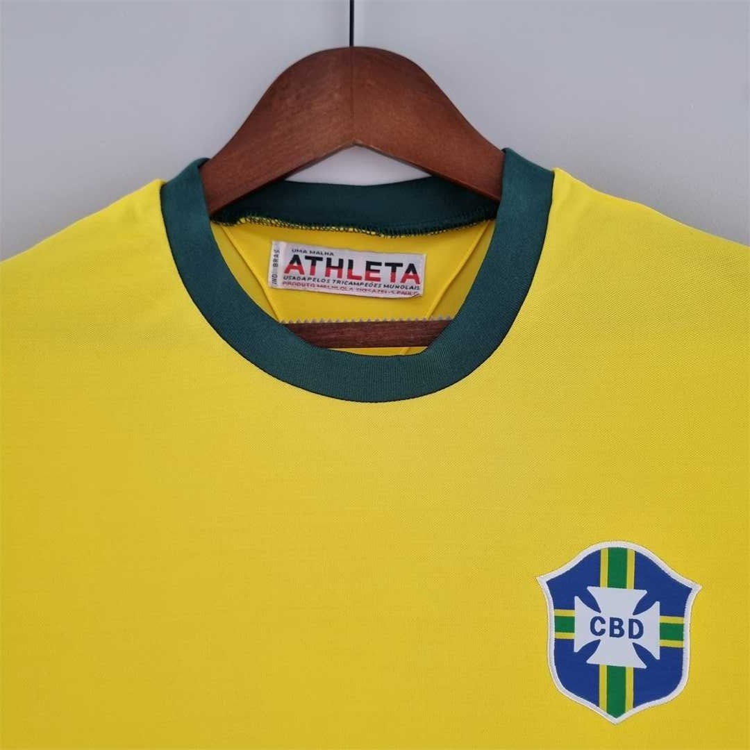 Brésil Maillot Domicile 1970 – vue 5