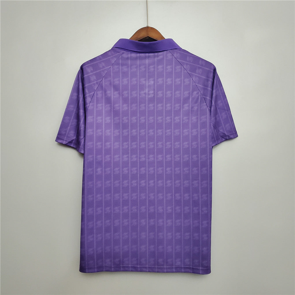 Fiorentina Maillot Domicile 1989/90 – vue 4
