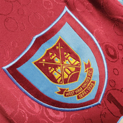 West Ham Maillot Domicile 1995/96 – vue 3