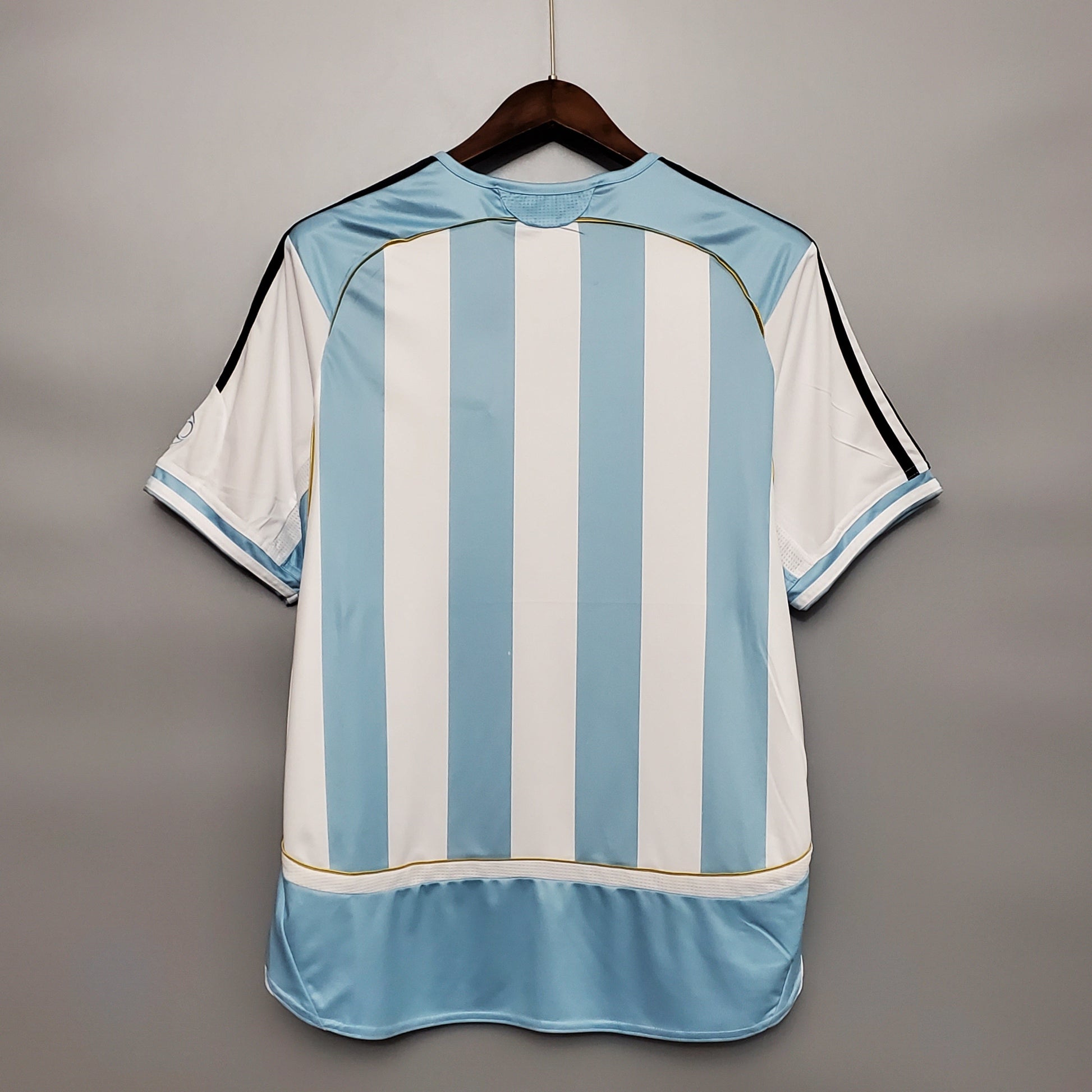 Argentine Maillot Domicile 2006 Coupe du Monde – vue 2