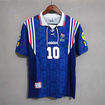 Maillot Zidane France Domicile 1996 – vue 4