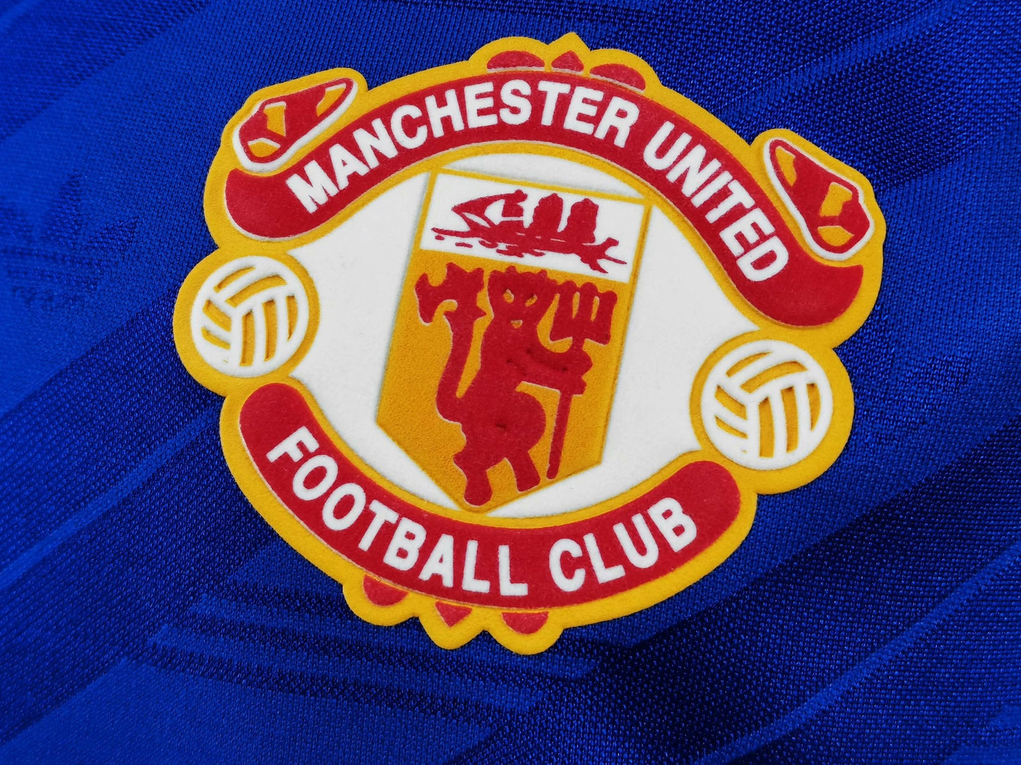 Man. United Maillot Extérieur Manches Longues 1986/87 – vue 3