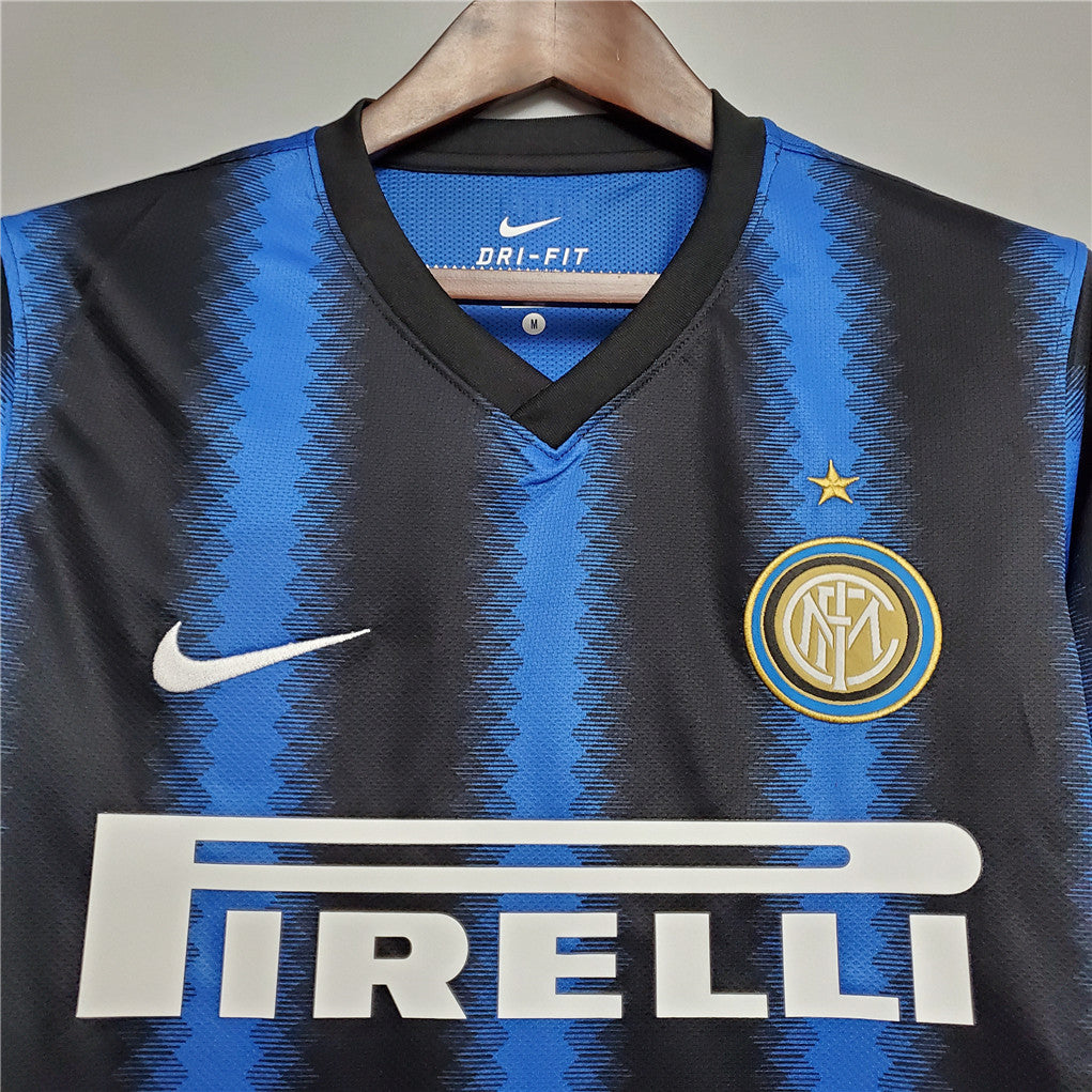 Inter Maillot Domicile Manches Longues 2010/11 – vue 5