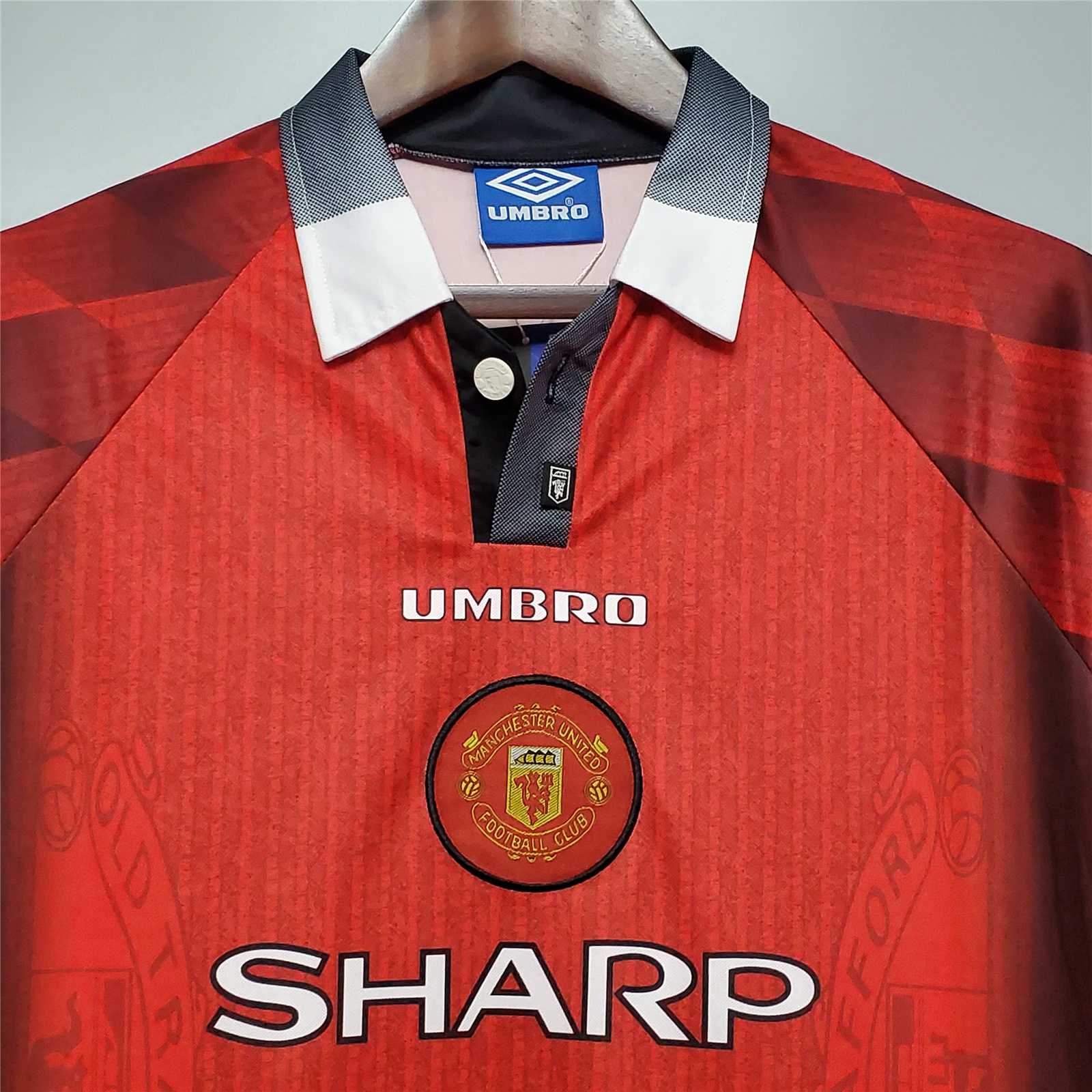 Man. United Maillot Domicile Manches Longues 1996/1997 – vue 7