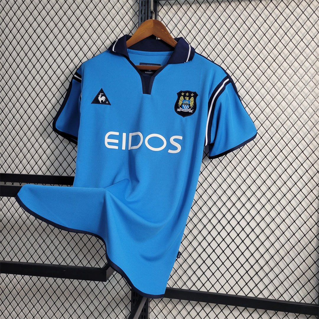 Manchester City Maillot Extérieur 2001/02 – vue 4