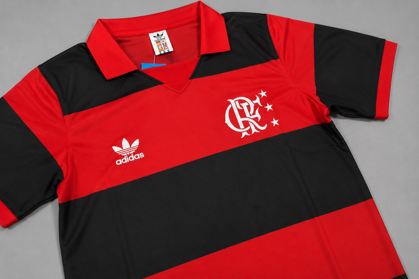 Flamengo Maillot Domicile 1982/83 – vue 3