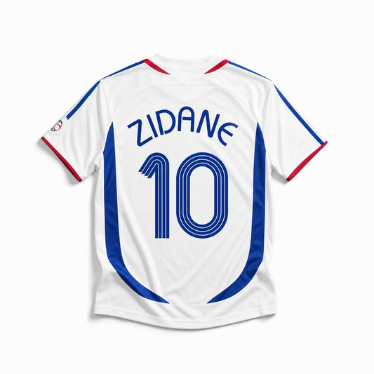 Maillot Zidane France Extérieur 2006 Finale Coupe du Monde