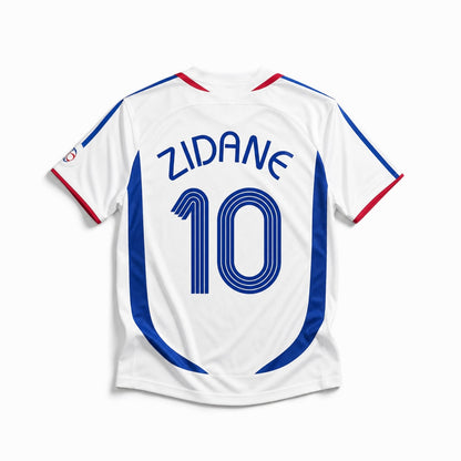 Maillot Zidane France Extérieur 2006 Finale Coupe du Monde