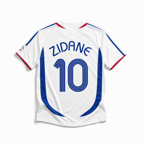 Maillot Zidane France Extérieur 2006 Finale Coupe du Monde