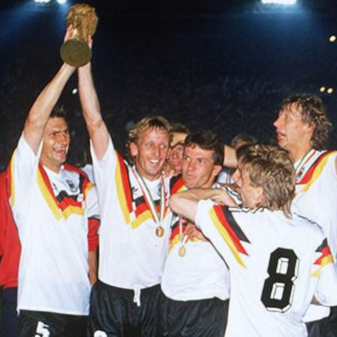 Allemagne Maillot Domicile 1990 Victoire Coupe du Monde – vue 4