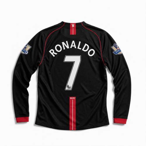 Maillot Cristiano Ronaldo CR7 M. United Extérieur 2008