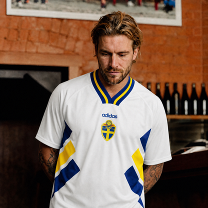 Suède Maillot Extérieur 1994 – vue 3