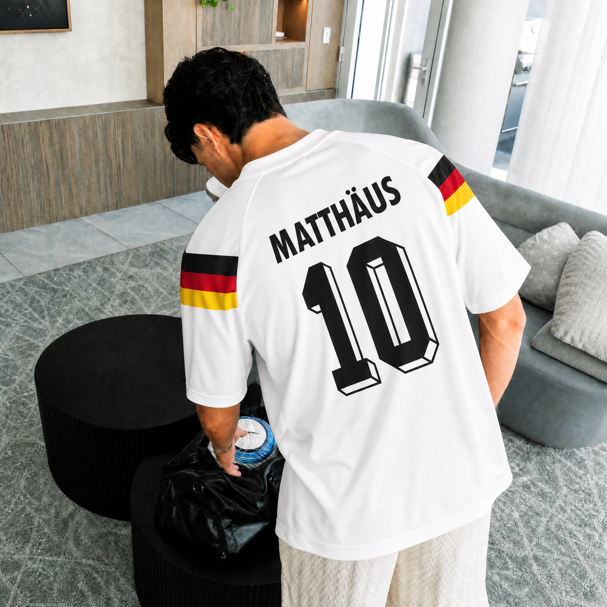 Allemagne Maillot Domicile 1990 Victoire Coupe du Monde – vue 3
