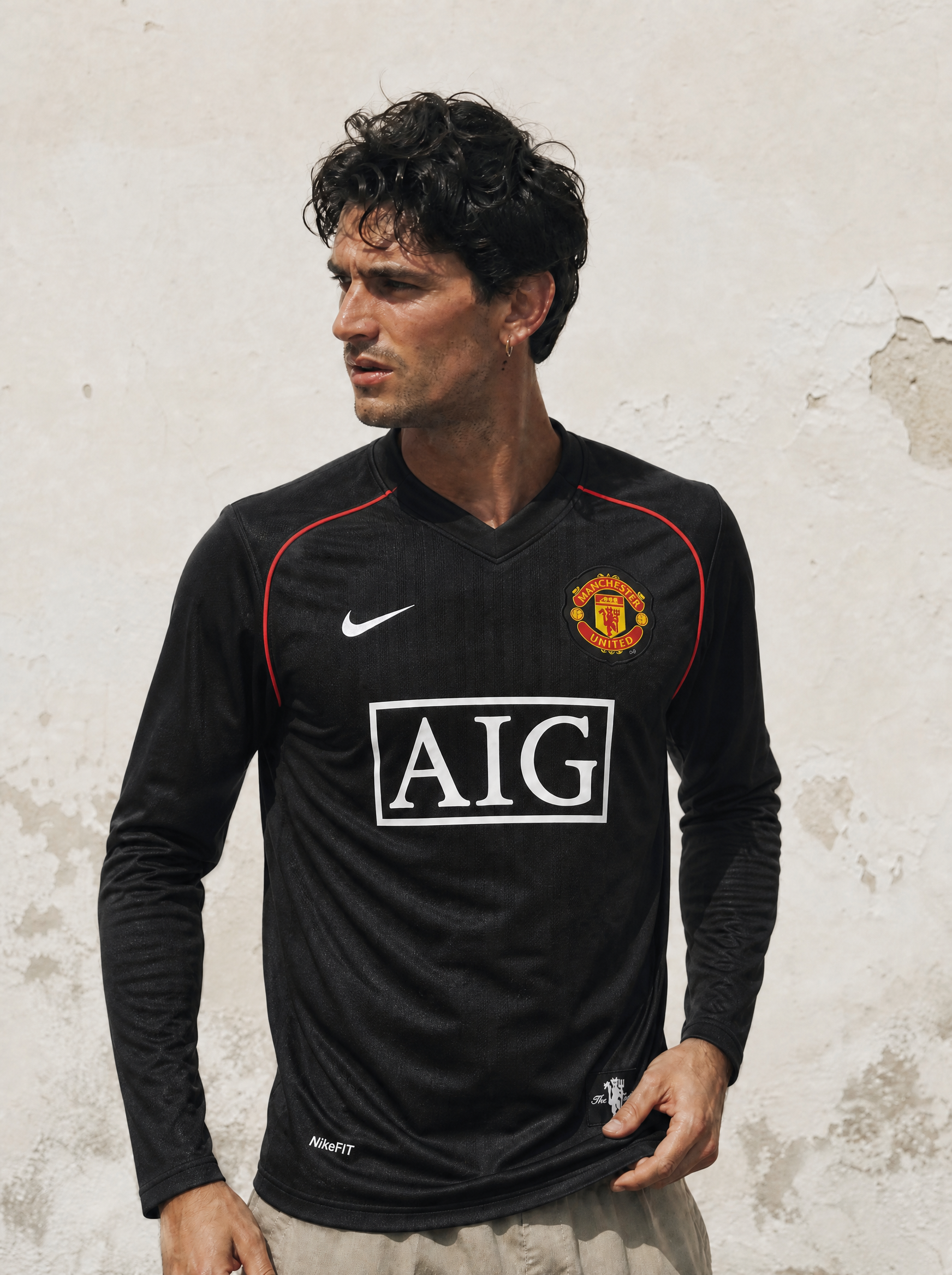 Maillot Cristiano Ronaldo CR7 M. United Extérieur 2008 – vue 3