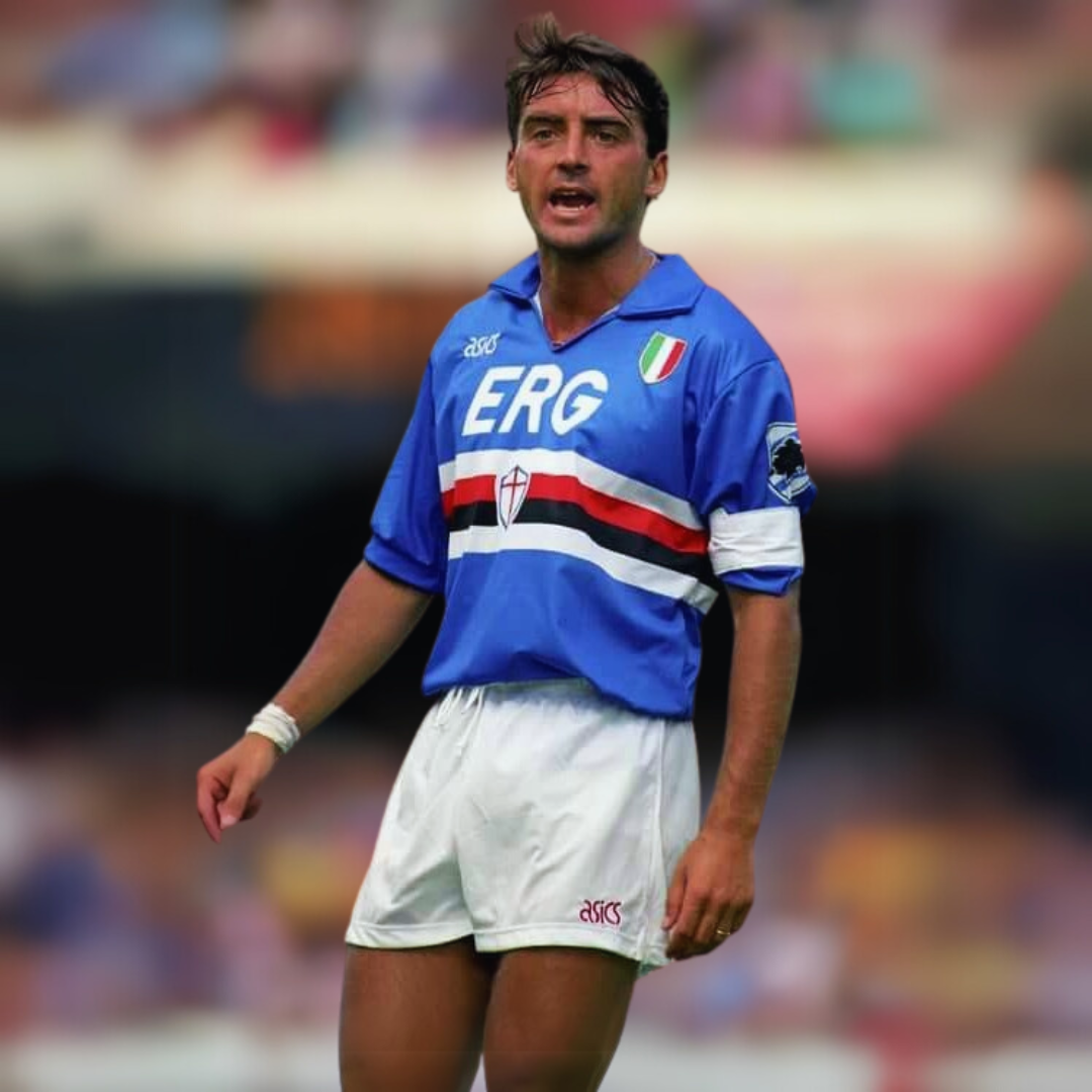 Sampdoria Maillot Domicile 1991/92 – vue 3