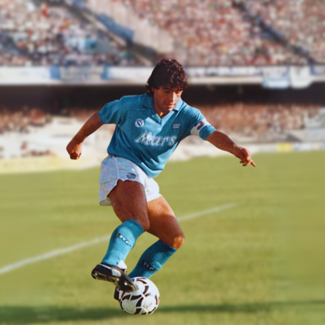 Maillot Maradona Napoli Domicile 1988/89 – vue 4