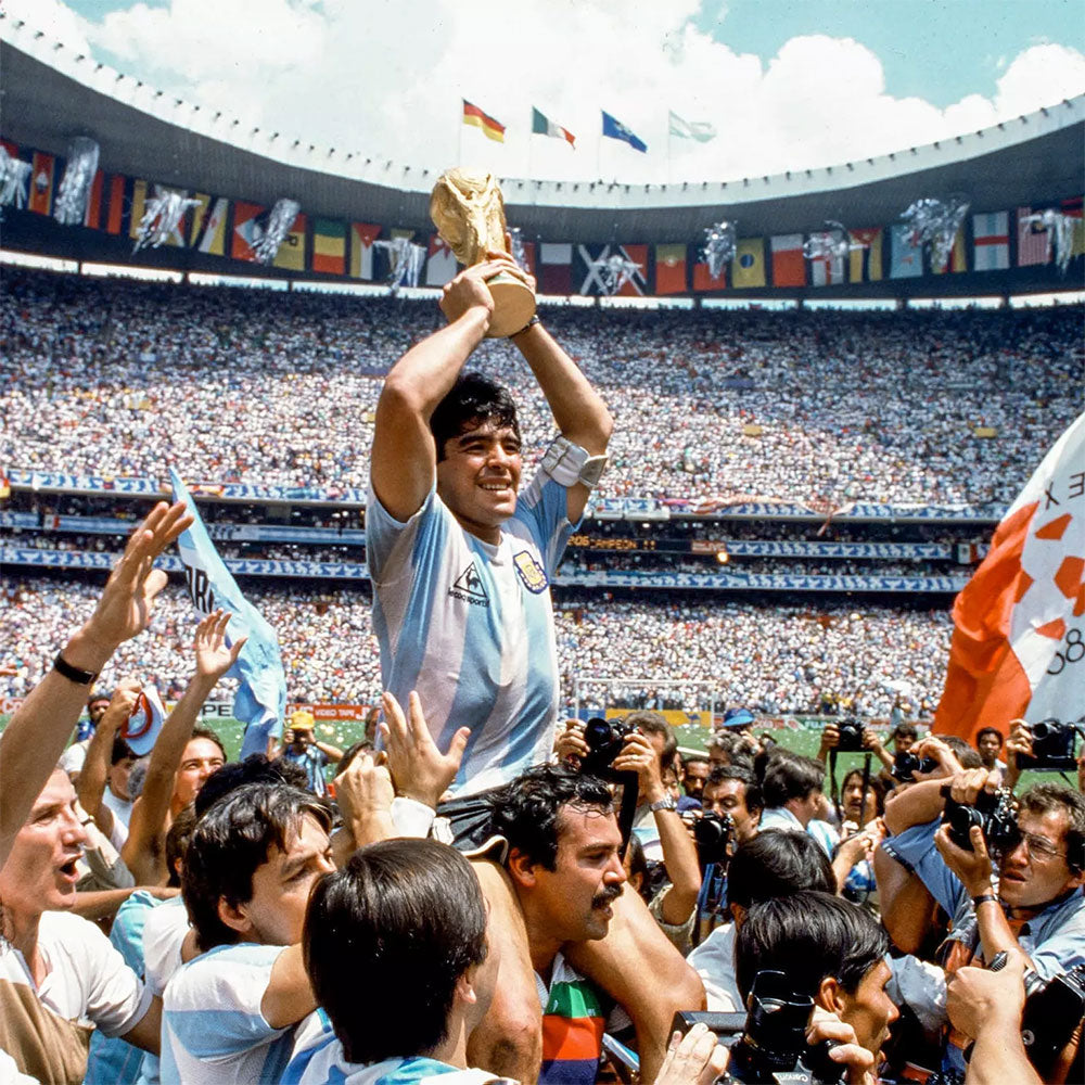 Argentine Maillot Domicile 1986 - Victoire Coupe du Monde – vue 4