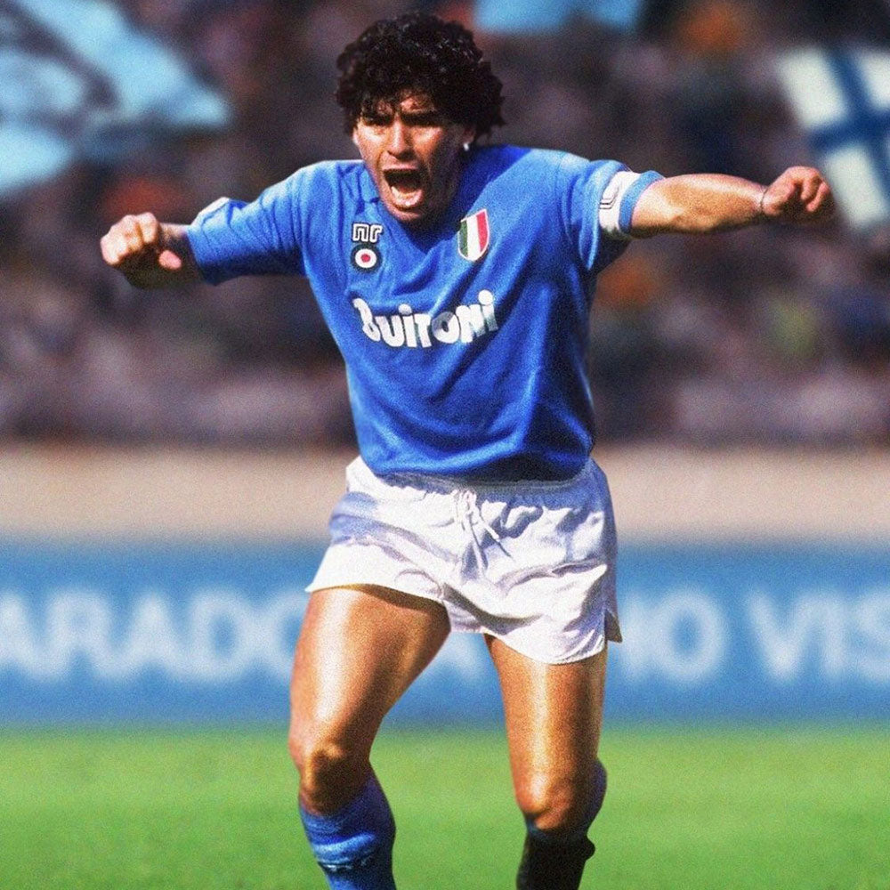 Maillot Maradona Napoli Domicile 1989/90 – vue 2