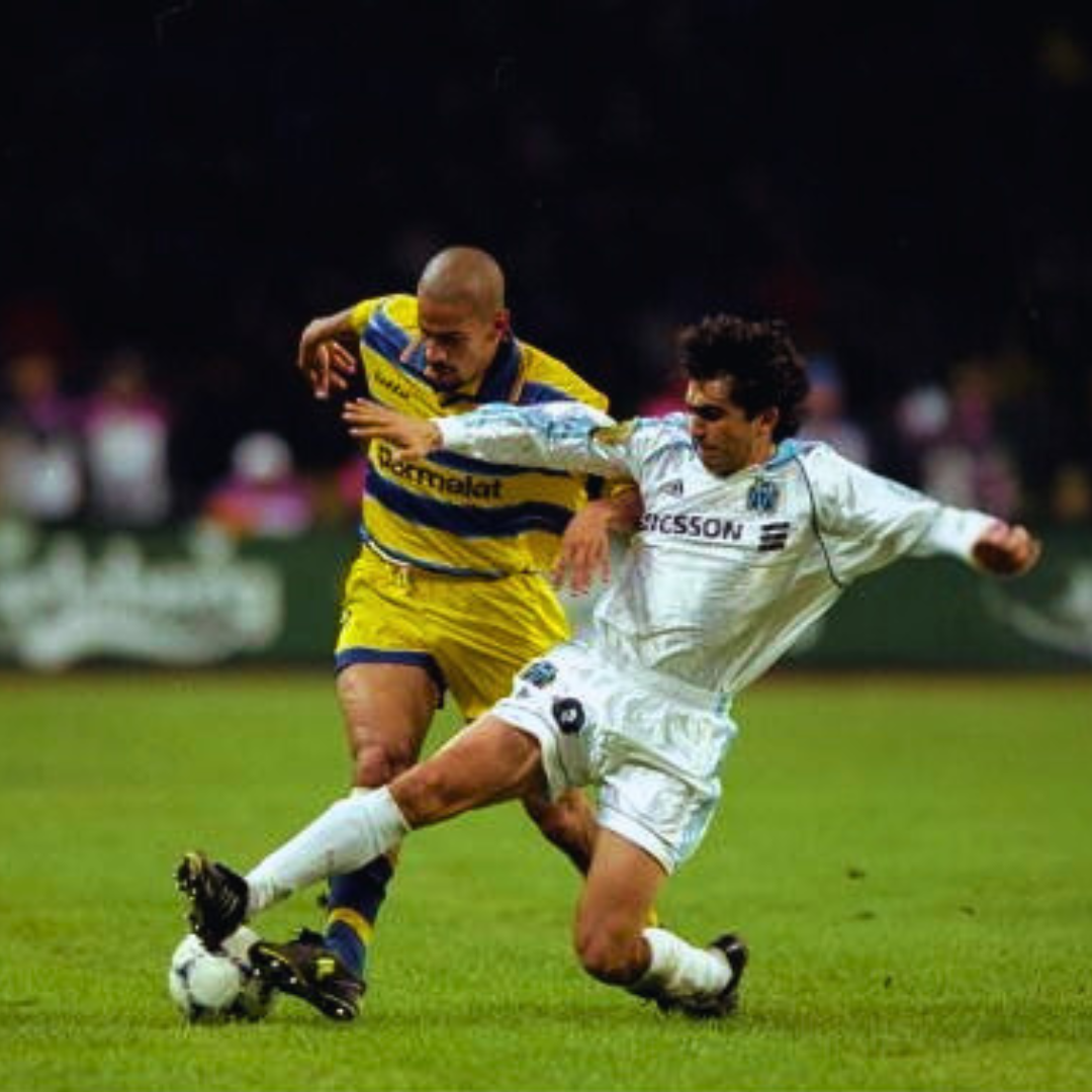 Parma Maillot Domicile 1998/99 Victoire Coupe UEFA – vue 3