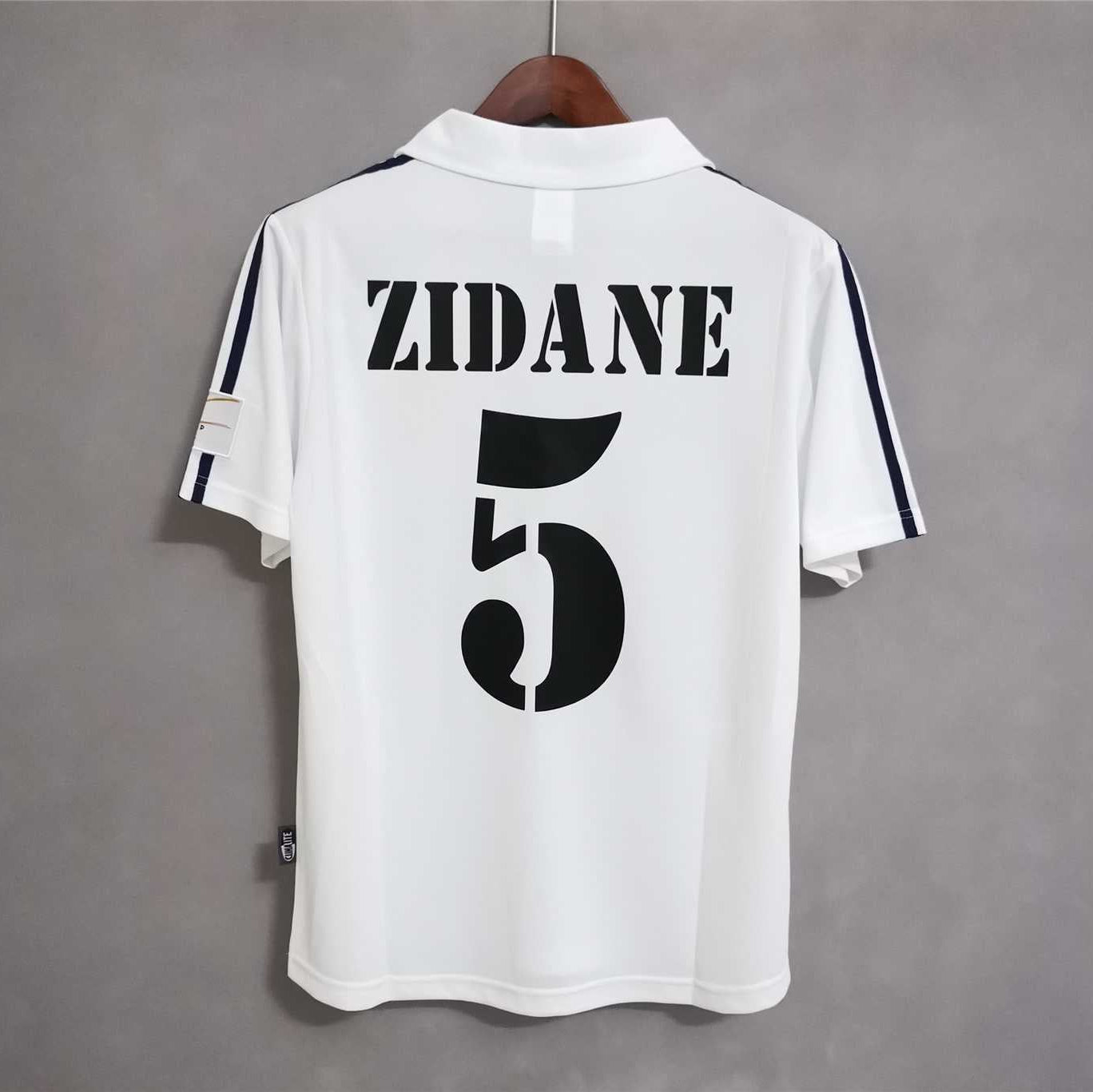 Maillot Zidane Real Madrid Domicile 2001/02