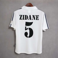 Maillot Zidane Real Madrid Domicile 2001/02