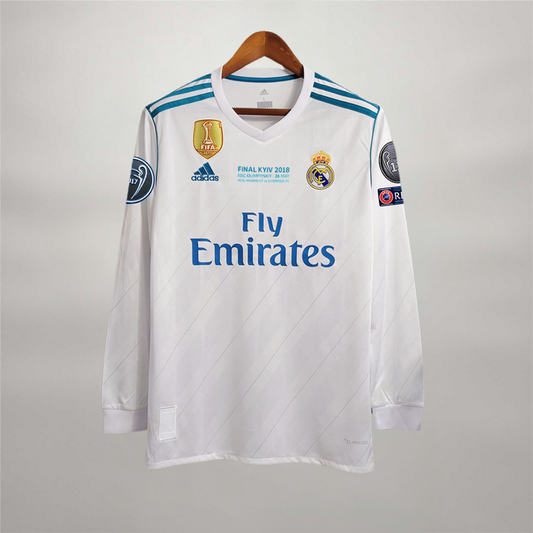 Real Madrid Maillot Domicile Final UCL Manches Longues 2017/18