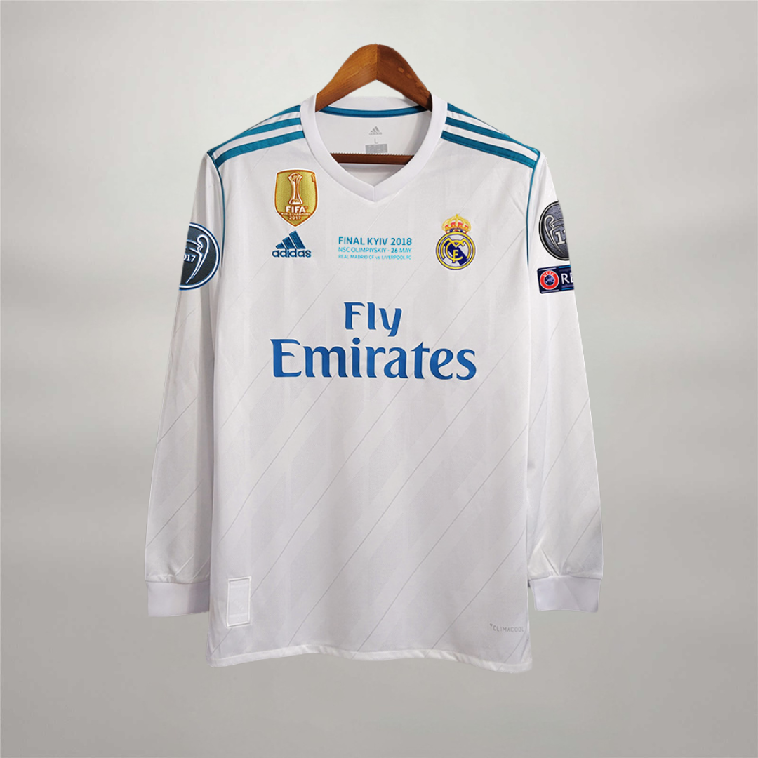 Real Madrid Maillot Domicile Final UCL Manches Longues 2017/18