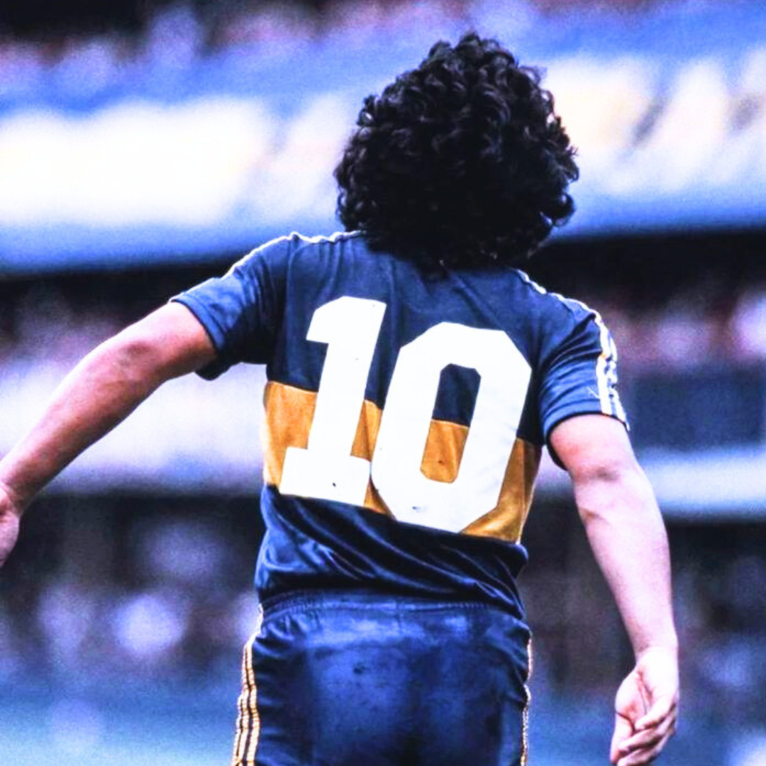 Maillot Maradona Boca Juniors Domicile 1981/82 – vue 5