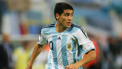 Argentine Maillot Domicile 2006 Coupe du Monde – vue 3